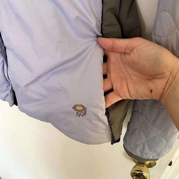 Mountain Hardware Primaloft Purple Reversible Active Outdoor Full Zip Jacket - Picture 8 of 14